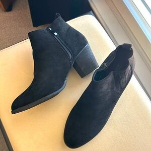 Dressy Black ankle boots